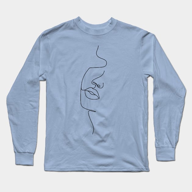 Minimal art Long Sleeve T-Shirt by jen28